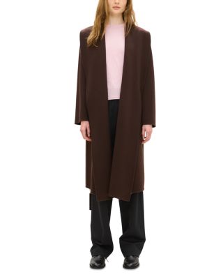 Lux Wool & Cashmere Shawl Collar Coat