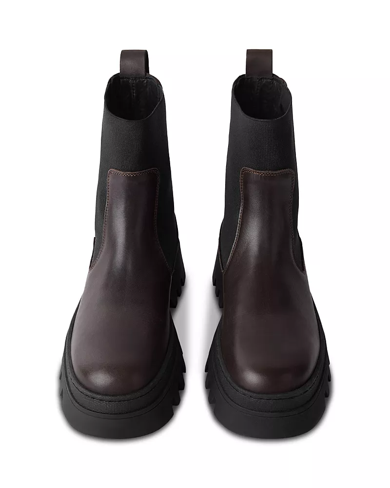 Whistles Women's Hatton Chunky Leather Chelsea Boots
