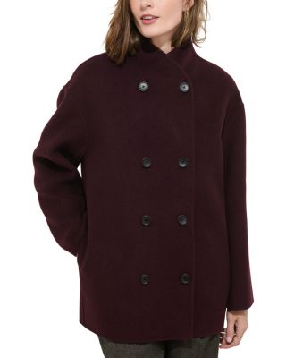 Sophia Double Breasted Wool Coat  