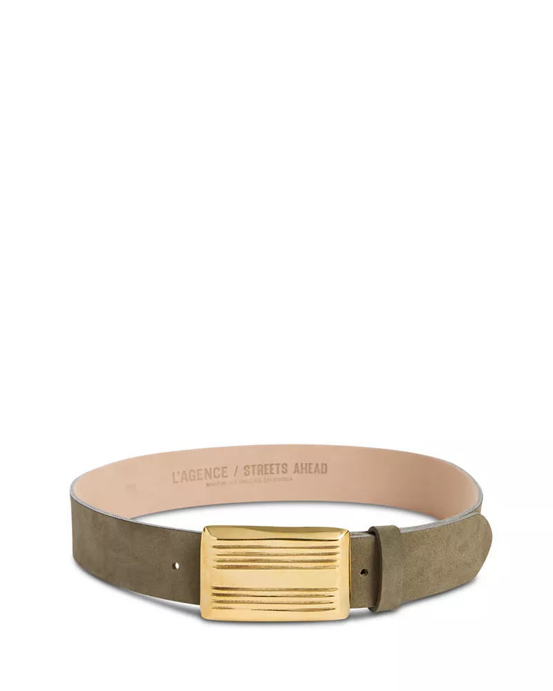 L'Agence Women's Cebo Suede Belt
