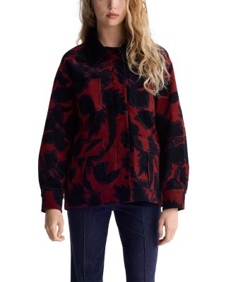 Briar Floral Print Coat