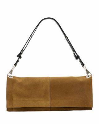 Lutece Suede Shoulder Bag