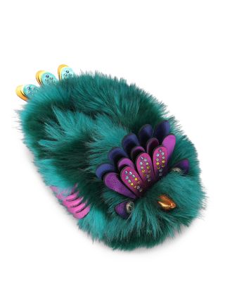 Kurt Geiger London Women's Eagle Fluff Slippers
