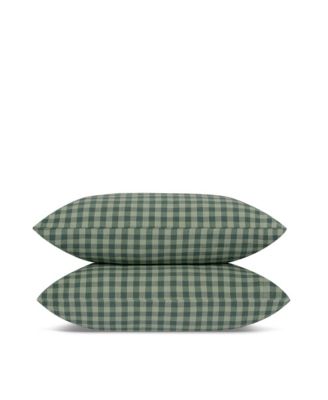 Pembroke Gingham Linen Blend Pillowcase Pair