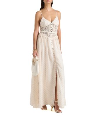 Rosie Lace Corset Maxi Dress