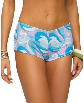  Cassa Paisley Boyshort Bikini Bottom