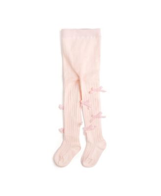 Sweet Wink Girls' Velvet Bow Tights - Baby, Little Kid