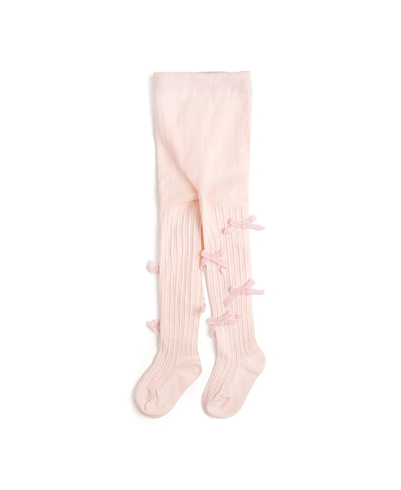 Sweet Wink Girls' Velvet Bow Tights - Baby, Little Kid