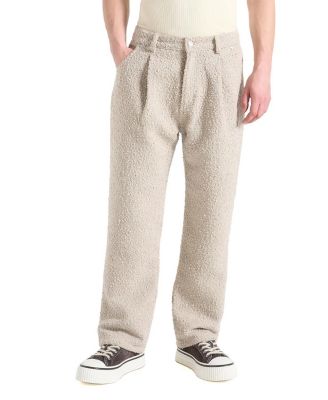 Arnault Textured Boucle Denim Jeans in Medium Wash
