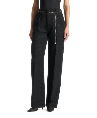 Nathalie Tweed Trousers with Belt