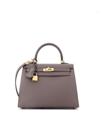Kelly 25 Epsom Leather Gold Hardware Handbag
