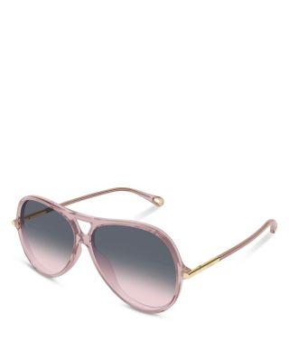 Chloe Oval Sunglasses, 59mm