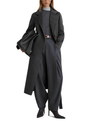 Marlowe Wool Blend Belted Coat