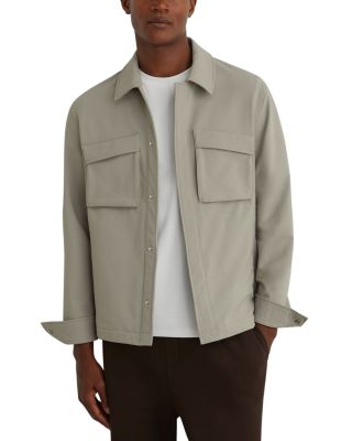 Divide Zip Through Twin Pocket Overshirt