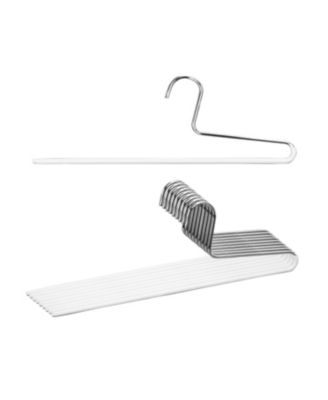 Single Rod Pant Hanger with Grip Coating, Model KH/1 , Set of 10