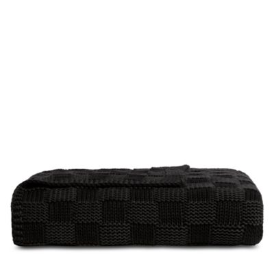 Basketweave Cotton Throw