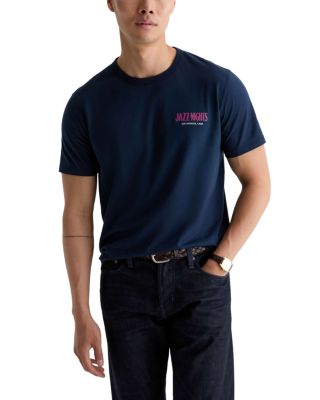 Ag Bryce Stretch Cotton Drum Graphic Tee