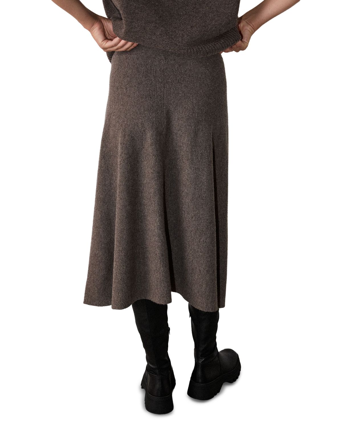 Wool Midi Skirt thumbnail 3