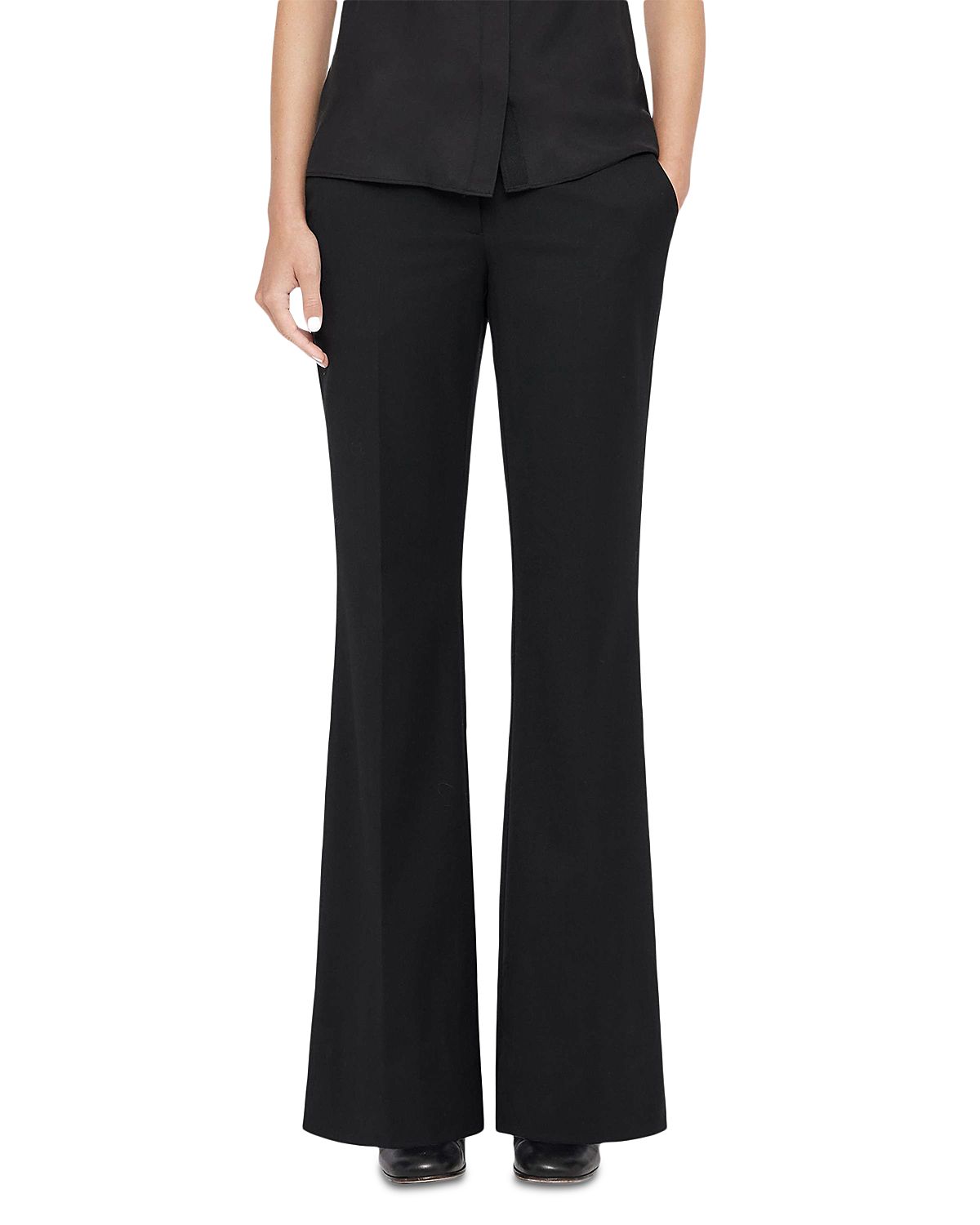 Allsaints Solace Low Rise Bootcut Pants
