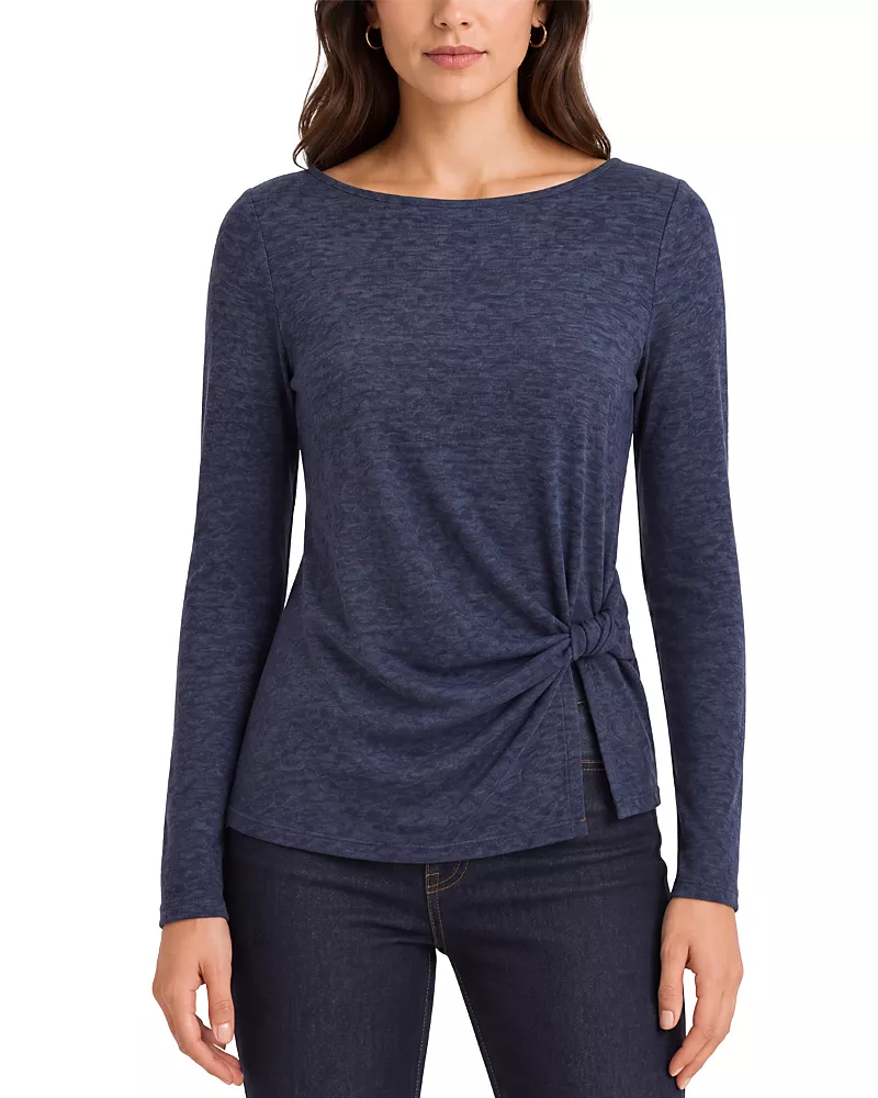 Liverpool Los Angeles Twist Side Long Sleeve Top