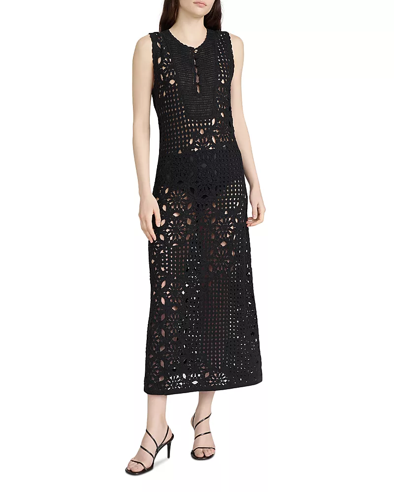 Frame The Postcard Cotton Midi Dress