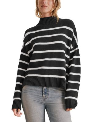 Nora Stripe Turtleneck Sweater