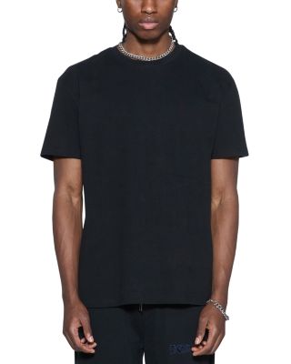 Luxe Biggie Cotton Ringer Crewneck T-Shirt