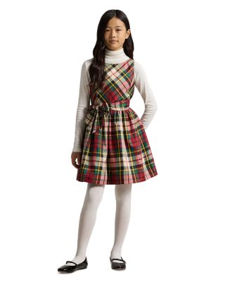 Girls' Plaid Taffeta Dress - Big Kid, Little Kid