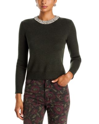 Daro Merino Wool Embellished Sweater