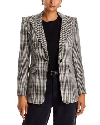 Livvy Houndstooth Dickey Jacket