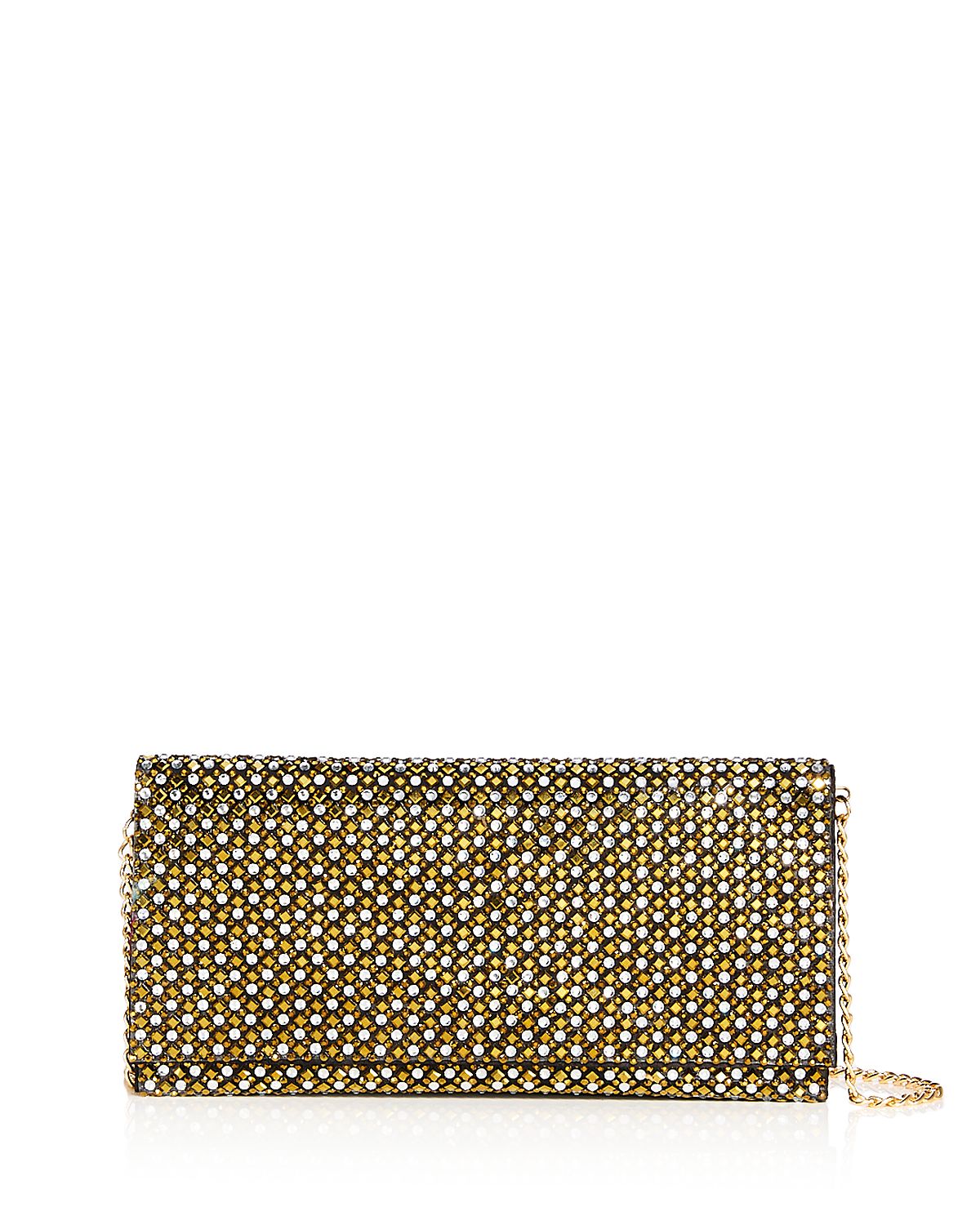 Aqua Kori Crystal Embellished Clutch - Exclusive