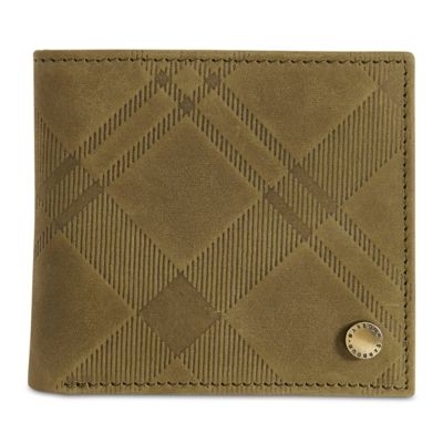 Beith Tartan Nubuck Leather Wallet