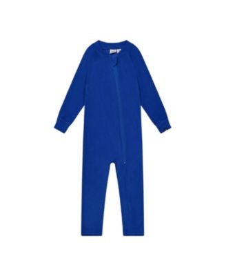 Boys' One Piece Brushed Stretch Asymmetric Zip Thermal Underwear - Little Kid, Big Kid
