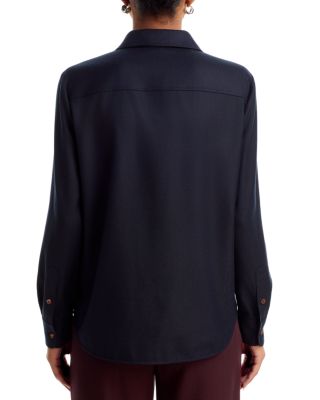 Flap Pocket Wool Shirt - thumbnail 3