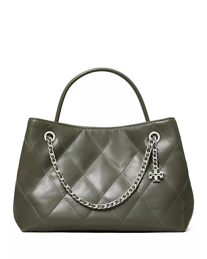 Tory Burch Fleming Quilted Leather Crossbody