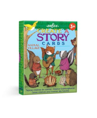  Animal Village Create A Story Preliteracy Cards, Ages 3+