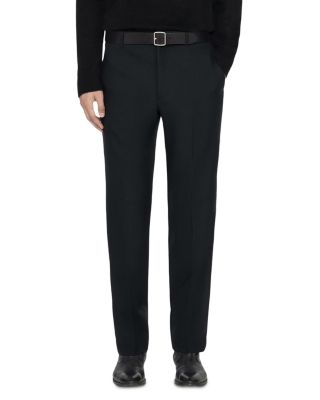 York Straight Fit Pleated Trousers