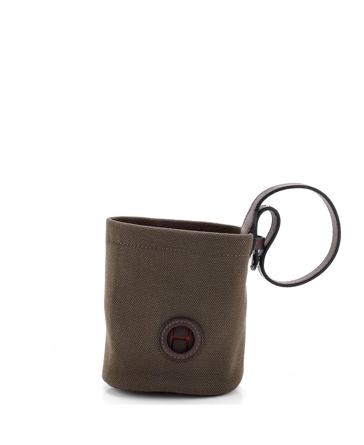 Pre-Owned HERMES On-The-Go Canvas Pouch