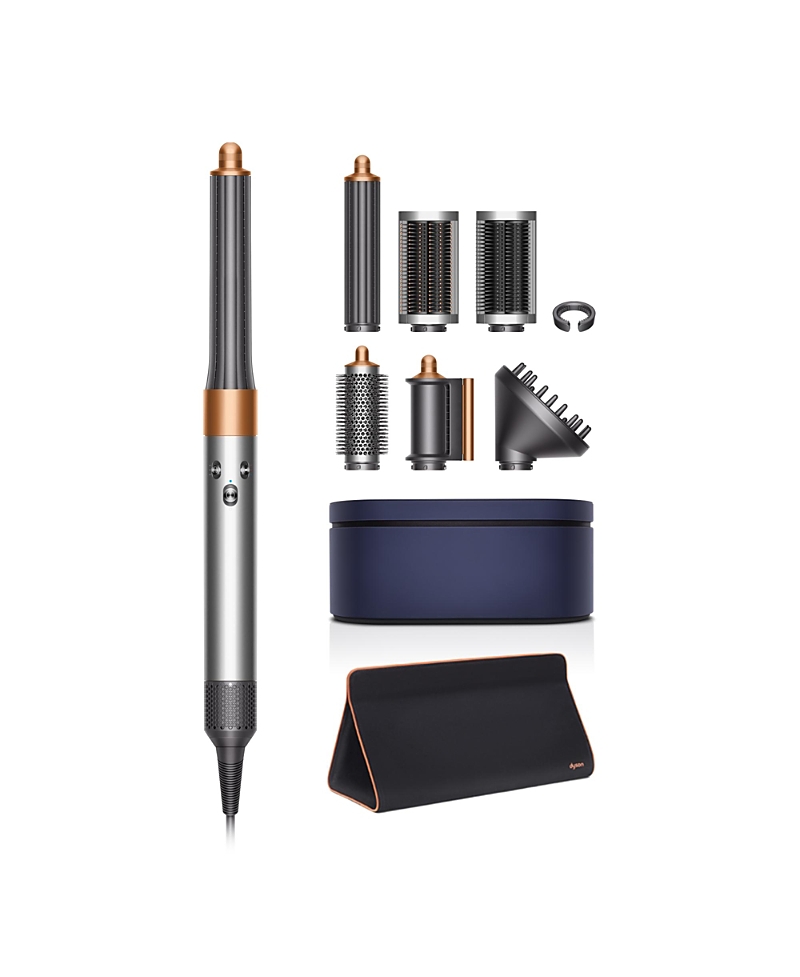 Dyson HS05 Airwrap Styler (Long) Diffuse + Travel Bag Nickel/Copper