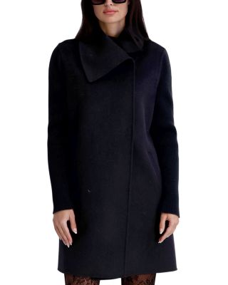 Envelope Collar Double Face Coat