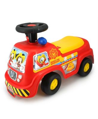  My First Mickey Fire Truck Rideon, Ages 12Mo+