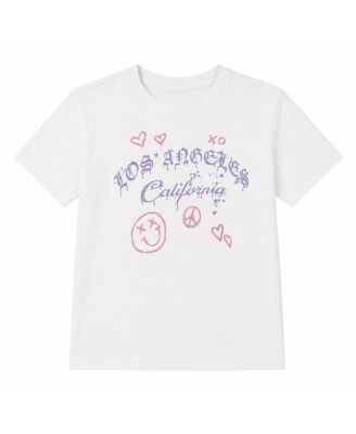 Girls' Los Angeles Graffiti Crew Tee - Big Kid
