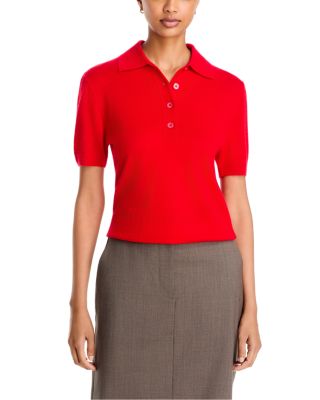 Rue Cashmere Polo Sweater