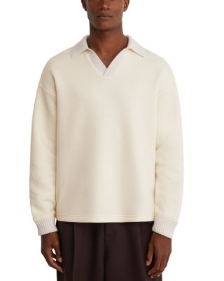 Reiss Beaton Open Collar Sweatshirt