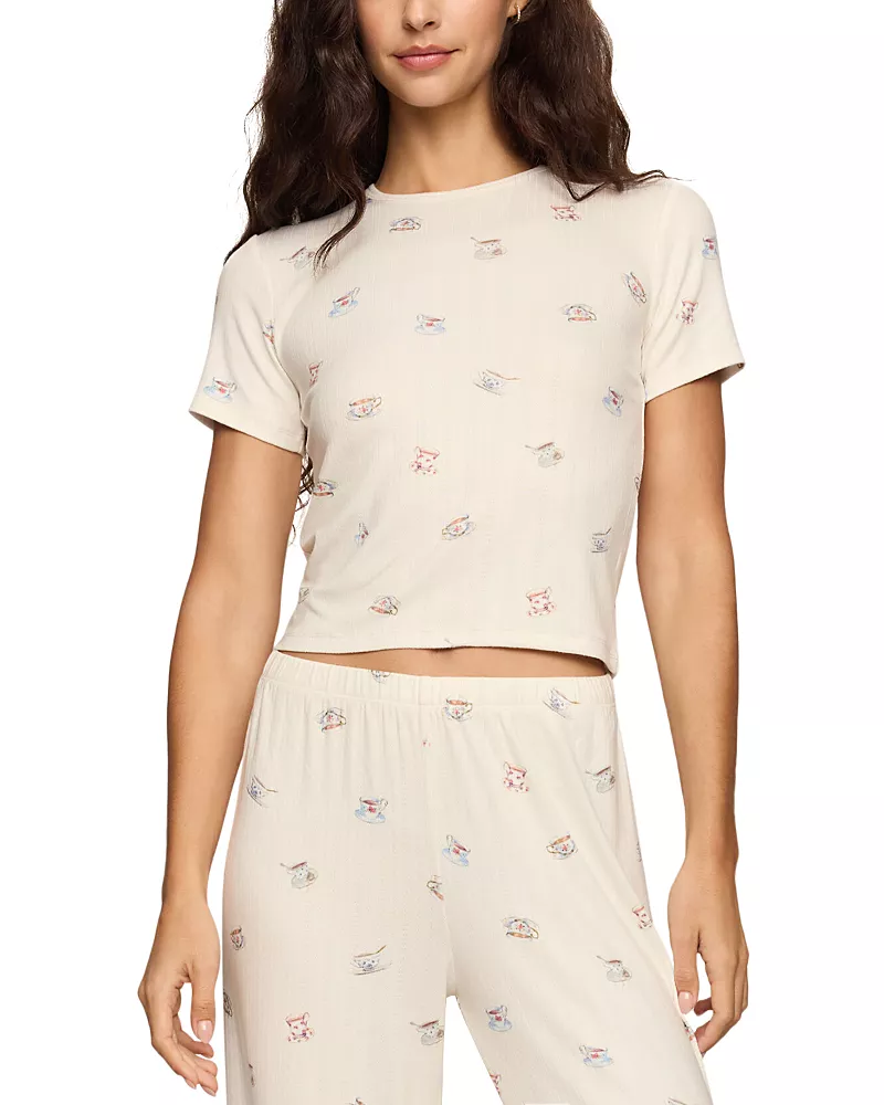 Z Supply Tea Time Cotton Stretch Tee