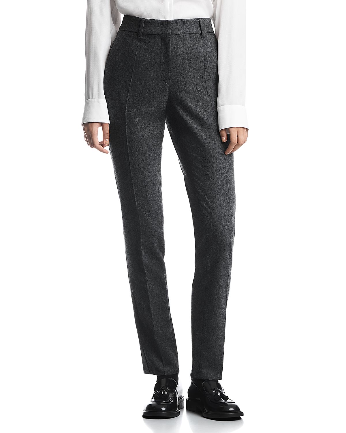 Emporio Armani Wool & Cashmere Stretch Pants