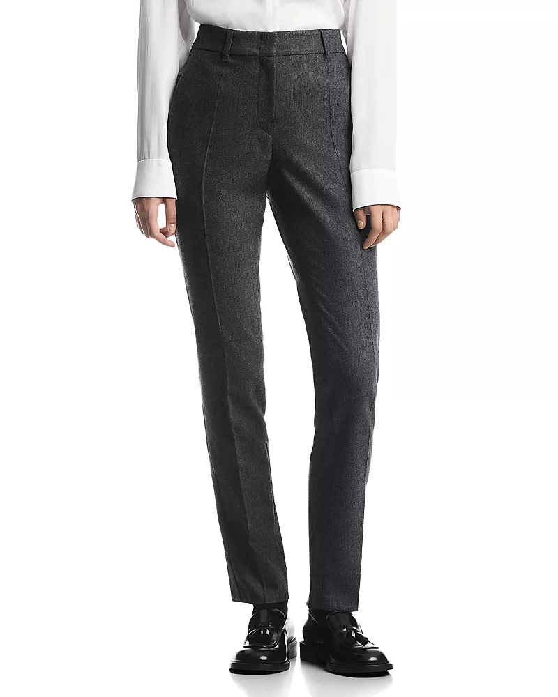 Emporio Armani Wool & Cashmere Stretch Pants