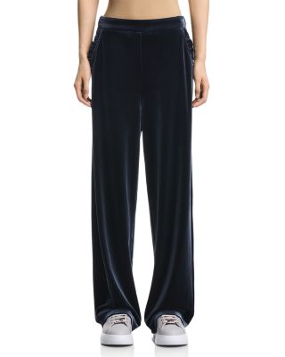 Wide Leg Chenille Pants