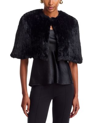Deirdre Faux Fur Capelet