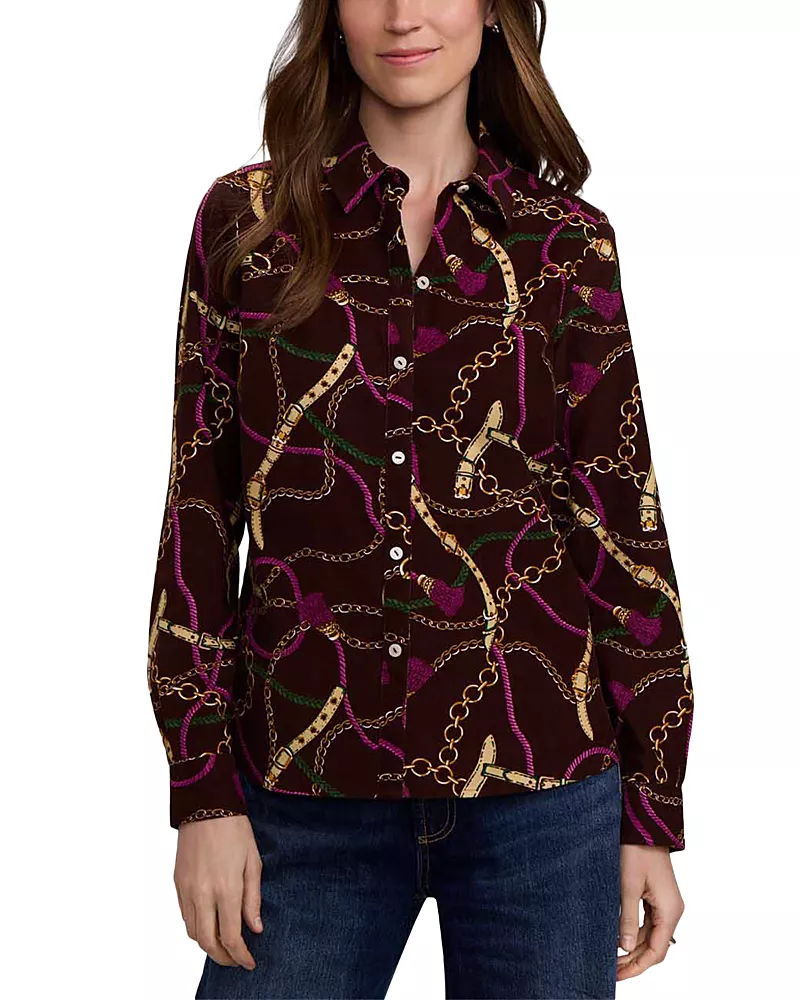 Foxcroft Hampton Cotton Corduroy Shirt